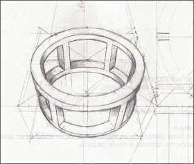 escuela de joyería, arte y diseño CADJ ®: Boceto anillo