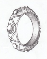 escuela de joyería, arte y diseño CADJ ®: Boceto anillo
